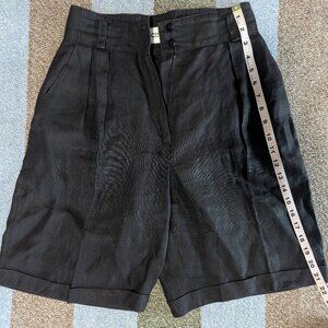 Electre Paris Vintage Linen Shorts